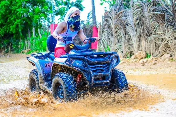 Combined Tour: ATV + Sirenis Water Park In Punta Cana